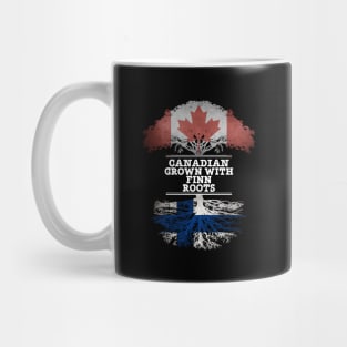 Canadian Grown With Finn Roots - Gift for Finn With Roots From Finland Mug